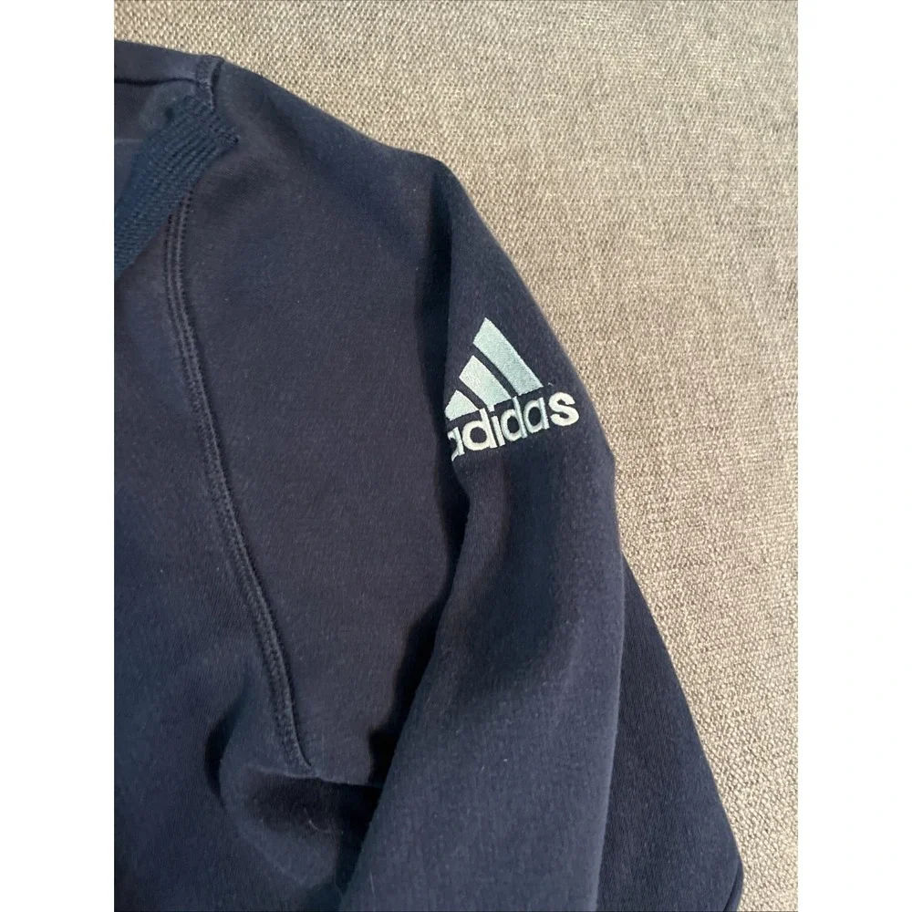 Adidas Hoodie Men's M Columbia Academy Navy‎ Blue Gym Training